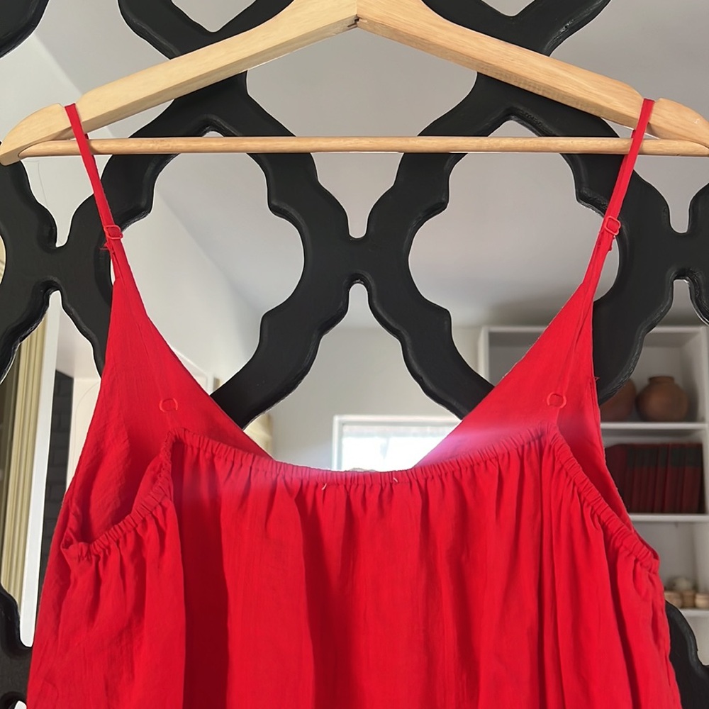 Red Mazik Ruffle Dress - Picture 5 of 5